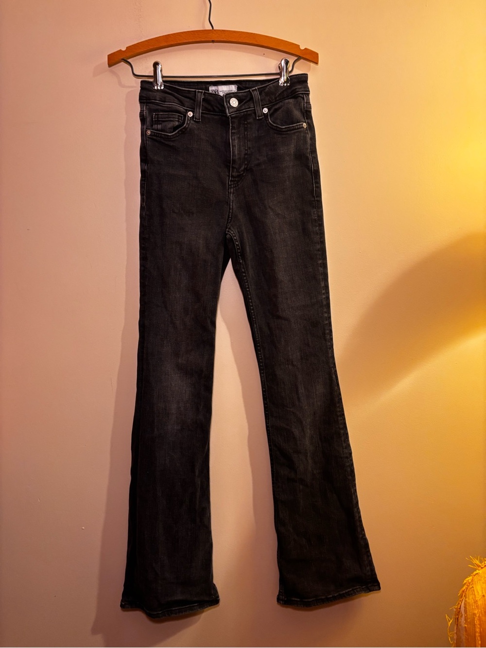 Women’s Black Flared Jeans